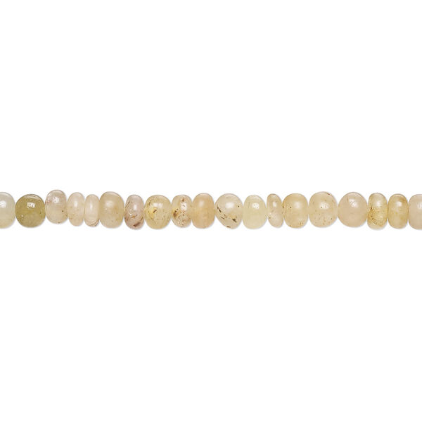 Bead, cat's eye apatite (natural), 3x1mm-4x3mm hand-cut rondelle with 0.4-1.4mm hole, C- grade, Mohs hardness 5. Sold per 14-inch strand. image number 0