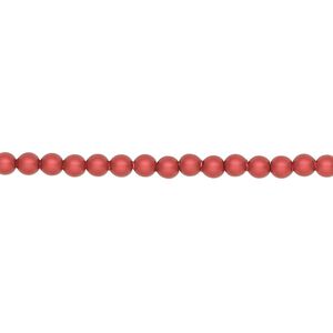 Pearl 1000pk rouge, Crystal Passions® 3mm round 5810