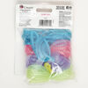 Bracelet kit 1pkg6, acrylic and nylon, mixed colors, assorted sizes and shapes. image number 1