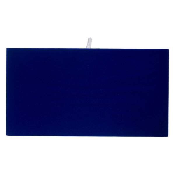 Tray insert, velveteen, royal blue, 14 x 7-3/4 inch pad. Sold individually. image number 0