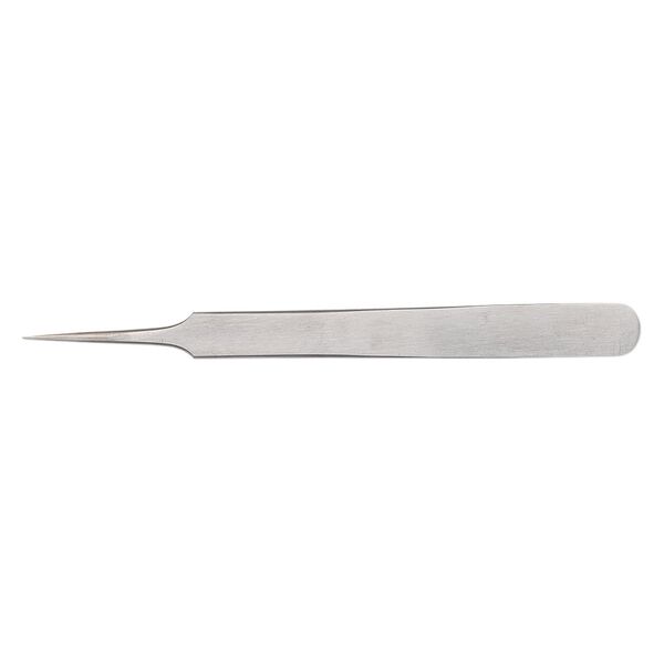Tweezers, stainless steel, 4-3/4 inches with #5 extra-fine tip. Sold individually. image number 0