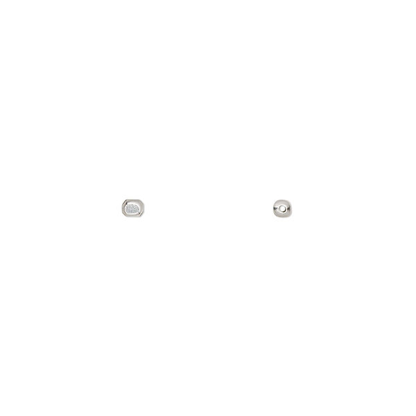 Bead, Rajasthani sterling silver, 2x2mm cube. Sold per pkg of 50. image number 0