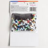 Lanyard kit mix 1pkg450, acrylic / nylon / silver-finished steel, mixed colors, animal theme. image number 1