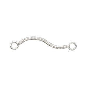 Extender chain, sterling silver, 1.5mm snake, 1-1/4 inches. Sold per pkg of 2.