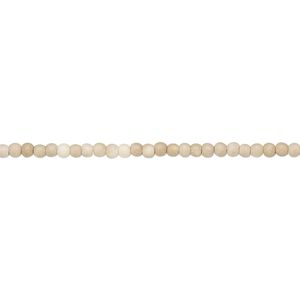 Magnesite 1pkg1, round bead 15.5-16 inch 2mm