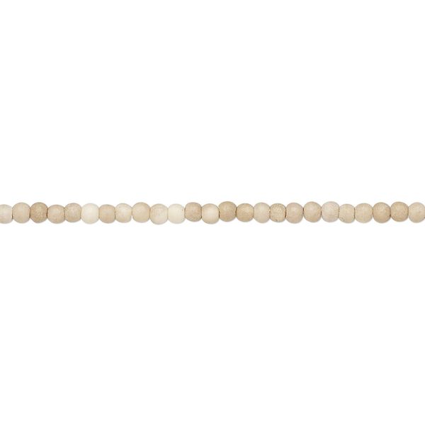 Magnesite 1pkg1, round bead 15.5-16 inch 2mm image number 0