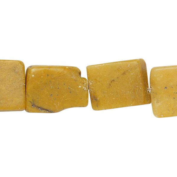 Marble 1pkg1, flat rectangle bead 15 inch 16x13mm-20x16mm image number 0