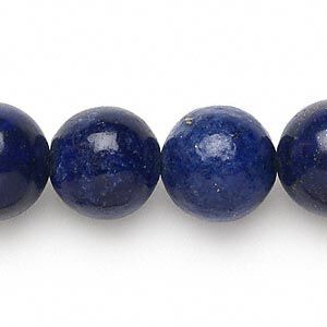 Lapis lazuli 1pkg1, round bead 15 inch 15-16mm