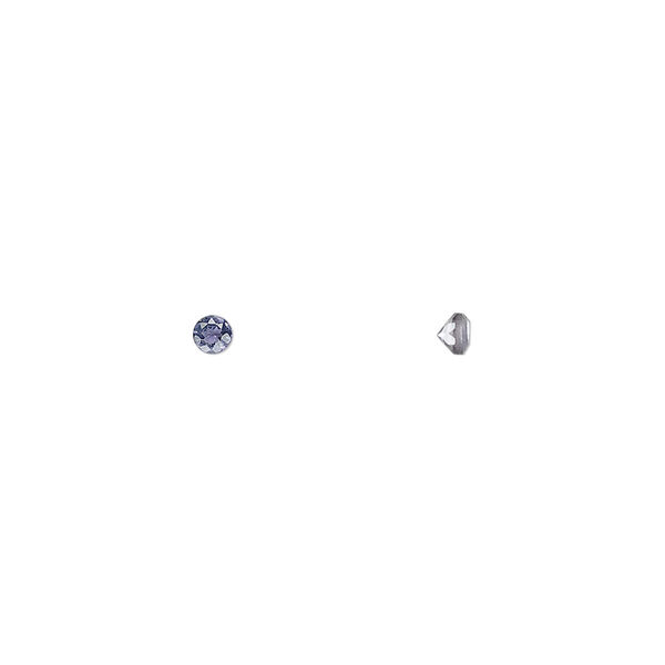 Gem, iolite (natural), 2.5mm faceted round, A grade, Mohs hardness 7 to 7-1/2. Sold per pkg of 6. image number 0