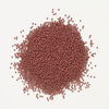 Seed bead, Preciosa Ornela Czech glass, 1pkg500g, 2.0-2.2mm rocaille, opaque matte terra dyed light mahogany chalkwhite (06418) image number 1