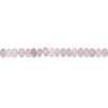 Lavender amethyst / amethyst / quartz crystal 1pkg1, micro-faceted rondelle bead natural, 7 inch light to medium 11x7mm-13x9mm image number 1