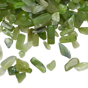 Nephrite jade 1pkg1, undrilled tumbled polished inlay chip natural 1 lb mini