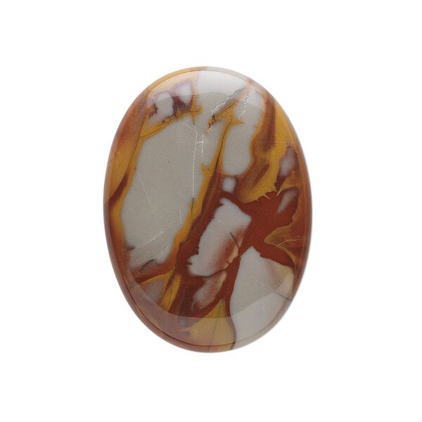 Noreena jasper 1pkg1, calibrated oval cab natural 30x22mm image number 0
