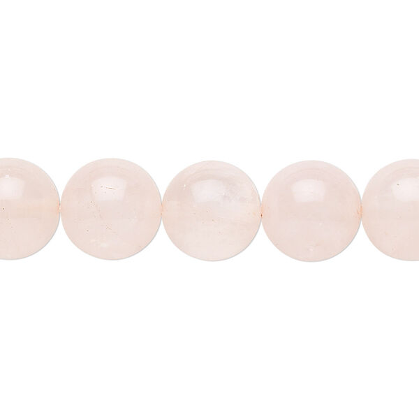 Rose quartz 1pkg1, round bead B grade, 15.5-16 inch 10mm image number 0
