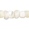 Gold lip / mother-of-pearl shell 1pkg1, nugget bead 15 inch small to medium image number 0