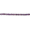 Amethyst 1pkg1, round bead natural, 15 inch 6-7mm image number 1