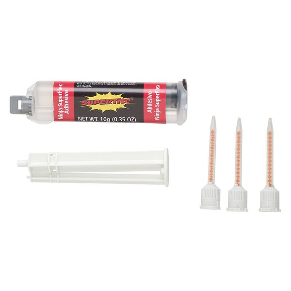Adhesive, SUPERTite®, Ninja SuperFlex Adhesive, 2-part epoxy, clear. Sold per 10-gram tube. image number 0