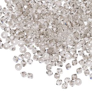 Bead 144pk crystal velvet, Preciosa Czech crystal 3mm bicone