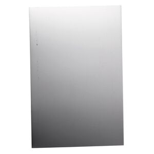 Sheet, sterling silver, half-hard with mirror finish, 20 gauge, 6x4 inches. Sold individually.