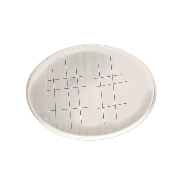Bezel cup, sterling silver, solid back, 30x22mm unpolished oval. Sold individually. image number 0