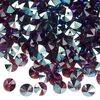 Drop 12pk amethyst shimmer, Crystal Passions® 6mm pendant mini disk 6428 image number 1