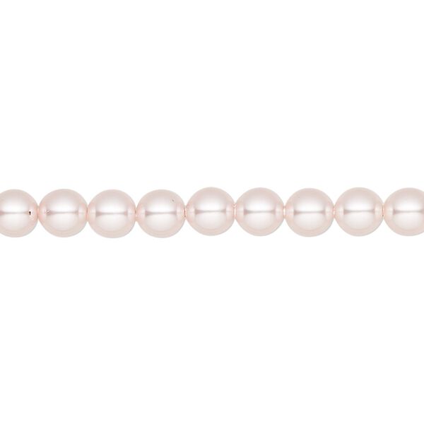 Pearl 100pk rosaline, Crystal Passions® 5mm round 5810 image number 0