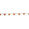 Carnelian 1pkg7, hand-cut top-drilled faceted puffed teardrop bead, 6x5mm-11x10mm light to medium image number 1