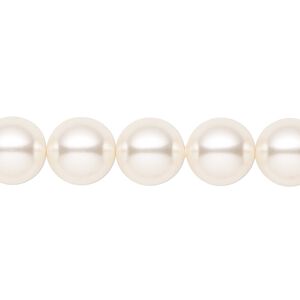 Pearl 100pk light creamrose, Swarovski® 10mm round 5810