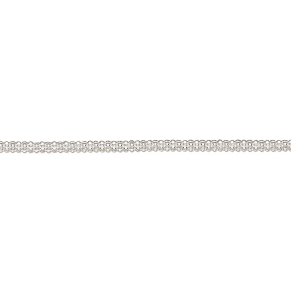 Chain, sterling silver, 1.8mm popcorn. Sold per pkg of 5 feet. image number 0