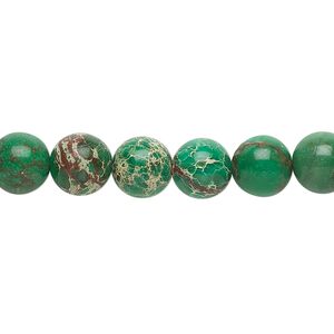 Magnesite 1pkg1, round bead 15.5-16 inch 8mm
