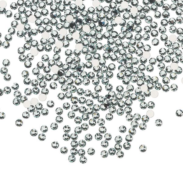 Flat back 144pk smoked sapphire foil back, Preciosa MAXIMA Czech crystal rhinestone 1.7-1.9mm chaton rose round SS5 image number 0