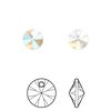Drop 12pk crystal shimmer, Crystal Passions® 8mm pendant mini disk 6428 image number 0