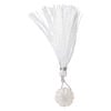 Rainbow moonstone / iolite 1pkg1, top-drilled hand-cut 1sided carved flower bead natural, 14mm image number 2