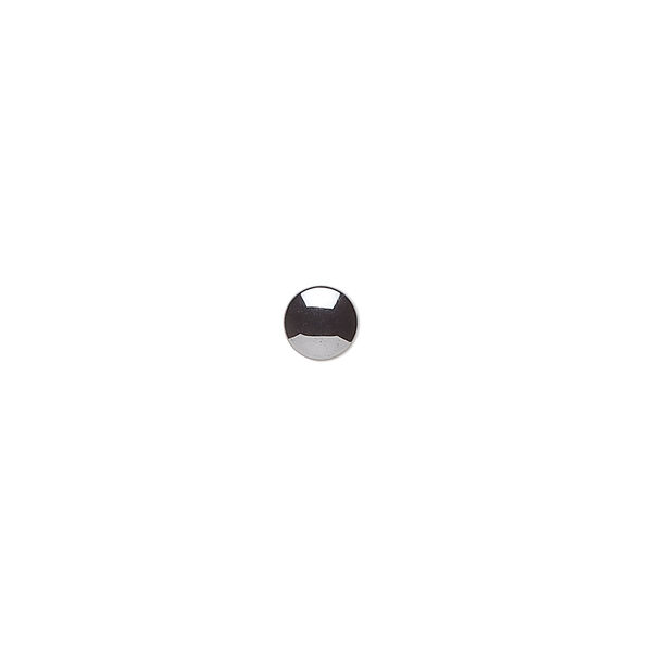 Cabochon, Hemalyke™ (man-made), 5mm calibrated round. Sold per pkg of 16. image number 0