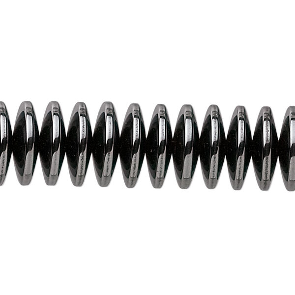 Bead, Hemalyke™ (man-made), 12x3.5mm rondelle. Sold per 15-1/2" to 16" strand. image number 0