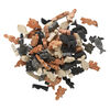 Fetish soapstone 1pkg100, carved animal bead mix 14x8mm-17x9mm image number 1