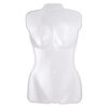 Display, acrylic, clear, 27 x 16 x 4-inch women's half torso with hanging tab. Sold per pkg of 3. image number 0