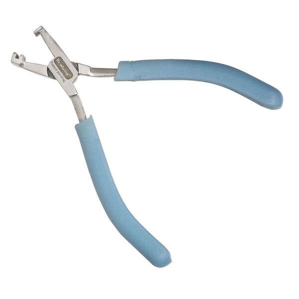 Pliers single banding 1pkg1 steel, 5.5 inch length / 2.4mm groove, Beadalon® mixed colors image number 1