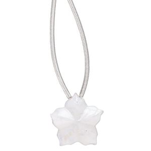 Rainbow moonstone 1pkg1, hand-cut top-drilled 2-sided carved flower bead natural 16x16mm