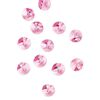 Drop 12pk rose, Crystal Passions® 6mm pendant mini disk 6428 image number 1