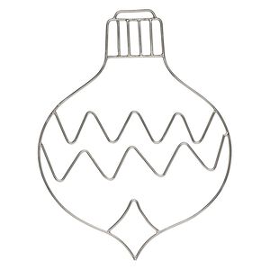 Wire frame, steel, 8-1/2 x 6-1/2 inch bulb. Sold individually.