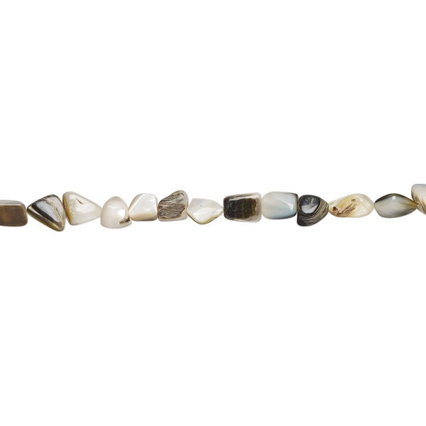 Gold lip / black lip / mother-of-pearl shell 1pkg1, nugget bead 15 inch large to extra-large image number 1