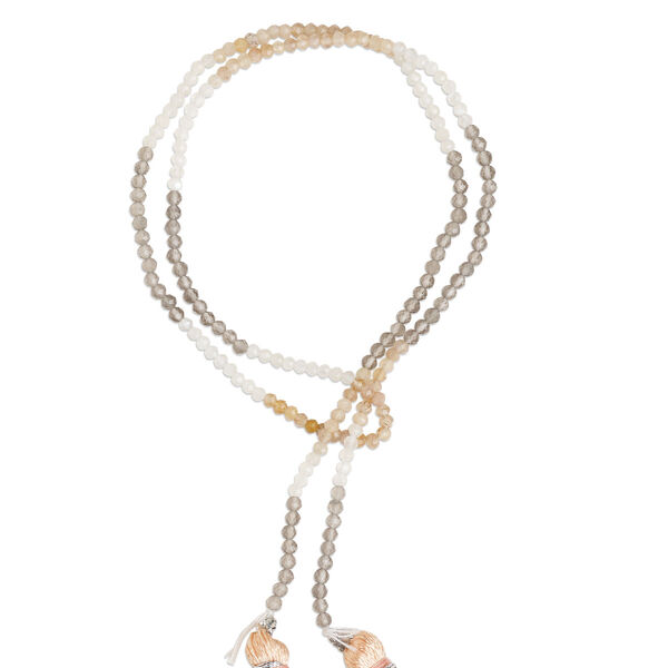 Multi-moonstone 1pkg1, hand-cut faceted round bead natural B+ grade, 15.5-16 inch 2mm image number 0
