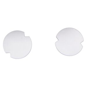 Display, ring, plastic, clear, 1-1/4 inches in diameter. Sold per pkg of 6.