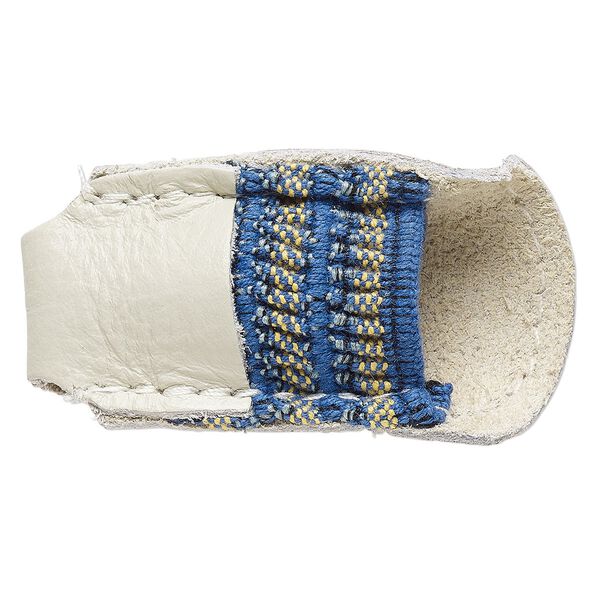 Thumb guard, grain leather and elastic, multicolored, medium with closed tip. Sold individually. image number 0