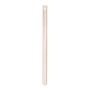 Focal, 14Kt rose gold-filled, 38x2mm bar. Sold per pkg of 2.
