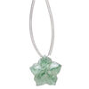 Green aventurine 1pkg1, hand-cut top-drilled 2-sided carved flower bead natural B grade, 16x16mm image number 0