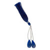 Lapis lazuli 1pkg2, hand-cut top-drilled puffed teardrop bead natural B grade, 20x10mm image number 1