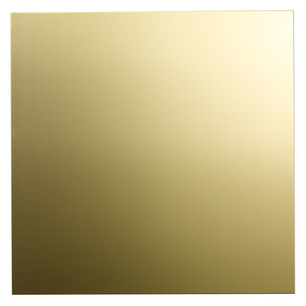 Sheet, copper and zinc, jeweler's bronze, half-hard, 6x6-inch square, 26 gauge. Sold individually. image number 0