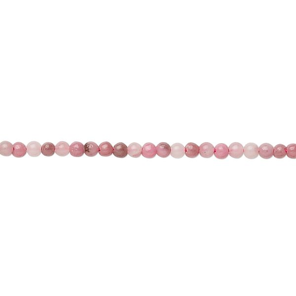 Rhodonite 1pkg1, round bead natural 15.5-16 inch 2mm image number 0